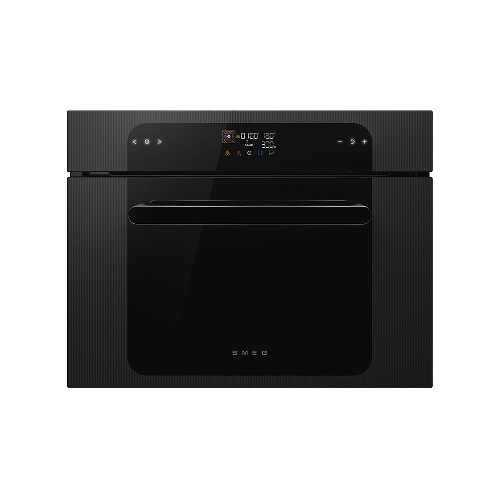 Smeg SO4202M1B Inbouwoven met magnetron Zwart