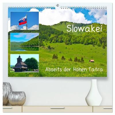 Slowakei - Abseits der Hohen Tatra (hochwertiger Premium Wandkalender 2027 DIN A2 quer), Kunstdruck in Hochglanz