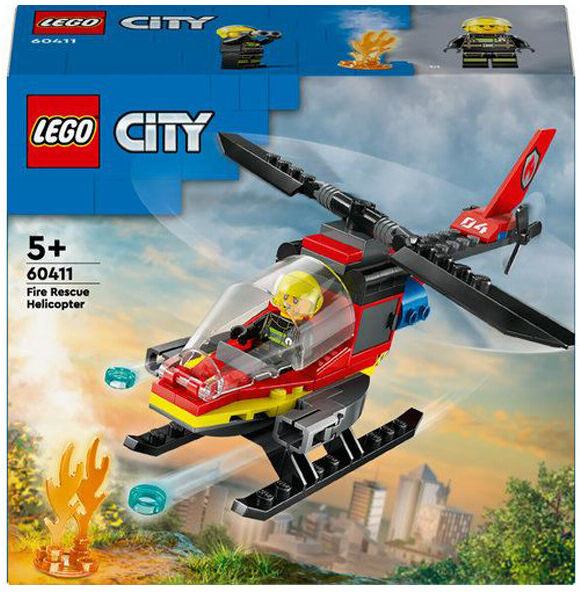 Lego HELICOPTERO BOMBEIROS 60411