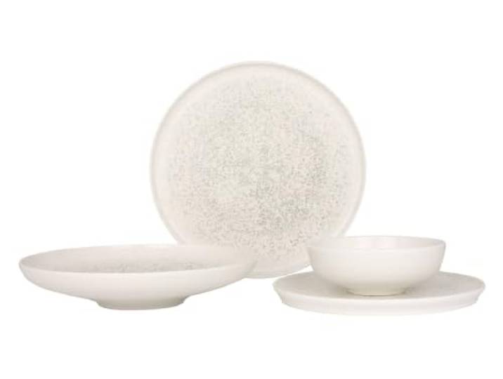 Bonna Geschirrset - Lunar White - 24 teilig - 6 Personen - Porzellan
