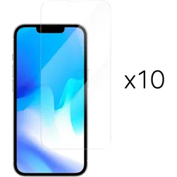 Champion Displayschutzfolie iPhone 13/13 Pro/14 10er-Pack (10 Stk., Apple iPhone 13, Apple iPhone 13 Pro, Apple iPhone 14), Smartphone Schutzfolie, Transparent