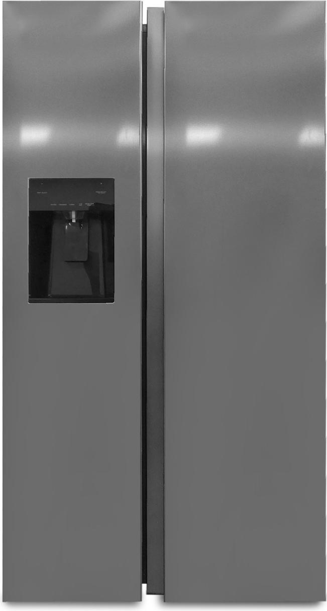 - Hanseatic HSBS17590CWEI Side-by-Side Kühlschrank