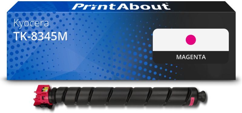 PrintAbout Toner compatible Kyocera TK-8345M - Magenta Magenta