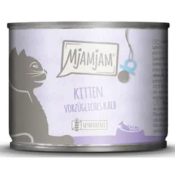 MjAMjAM Kitten vorzügliches Kalb mit Lachsöl 6x200 g