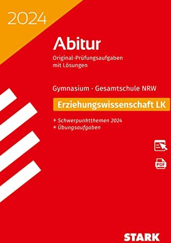 STARK Abiturprüfung NRW 2024 - Erziehungswissenschaft LK - Preis vom 09.10.2026 07:28:09 h