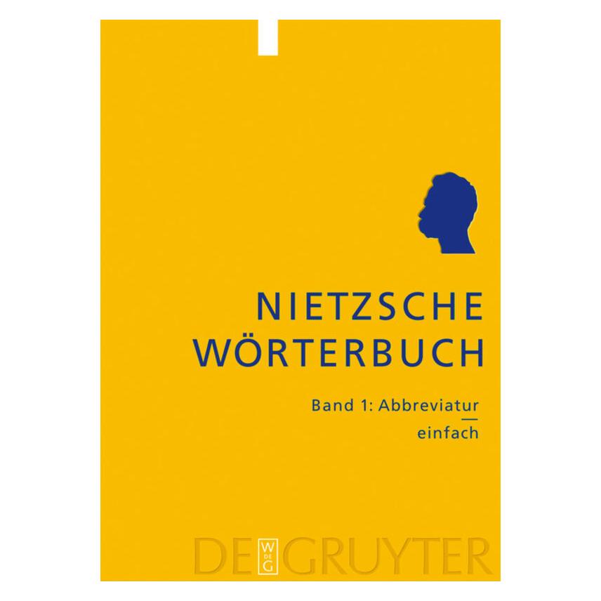 De Gruyter Abbreviatur - einfach (Deutsch, Hardcover, Friedrich Nietzsche) (9435290)