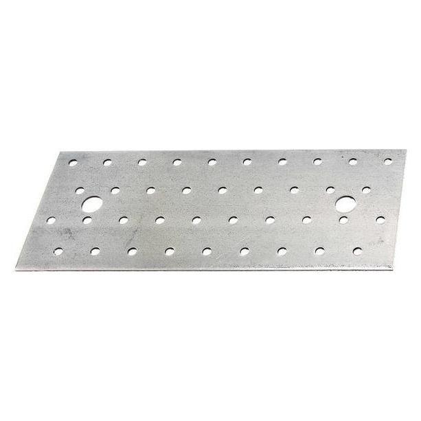 Alberts Lochplatte 200 x 80 mm, sendzimirverzinkt, 1 Stck (Lochplatte, 1 Stk.) (4004338331993)