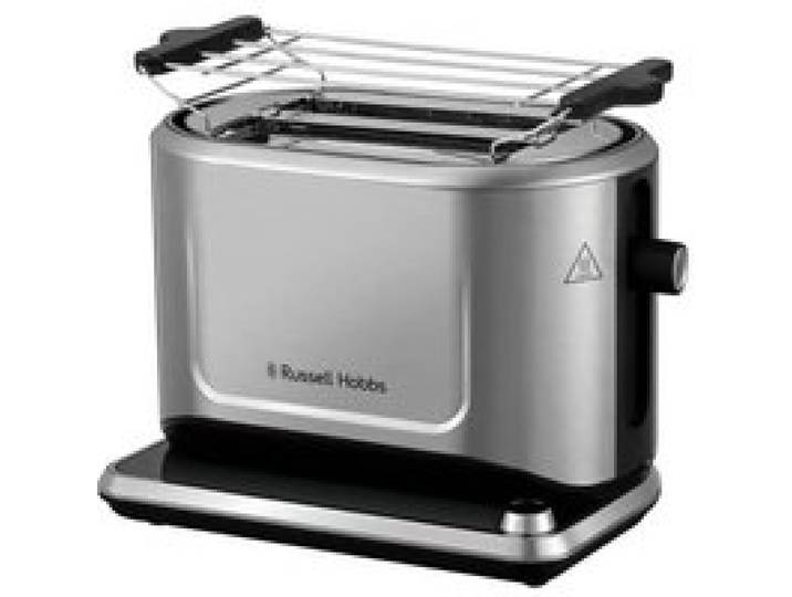 Grille-pain - RUSSELL HOBBS - 26210-56 ATTENTIV - Acier brossé - 1500W - 2 tranches