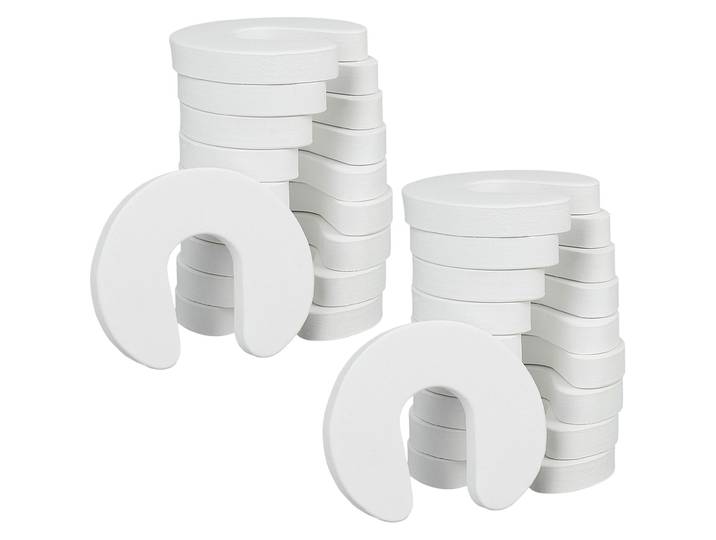 Tür-Klemmschutz, weiss, 20er Set