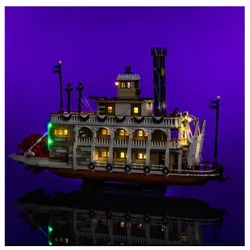 Light my bricks LMB 2.0 LED Licht Set für LEGO 21356 Flussraddampfer