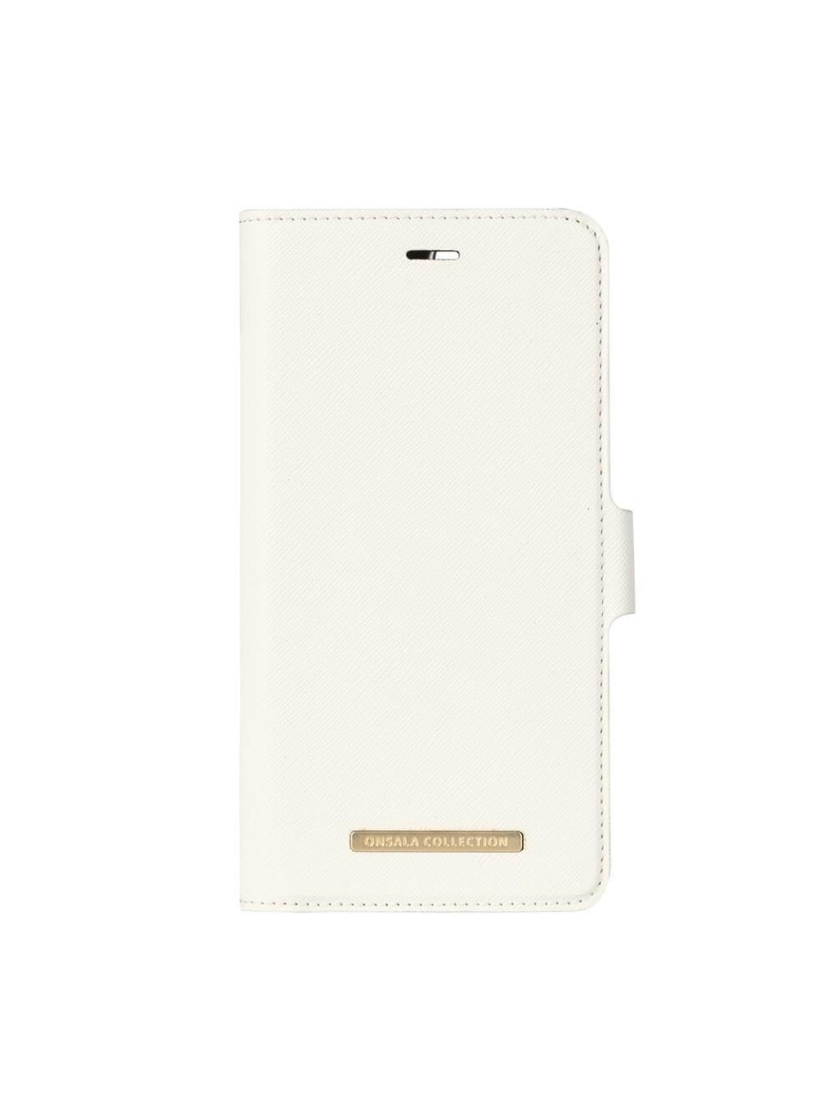 ONSALA Mobile Wallet Saffiano White iPhone6/7/8 Plus
