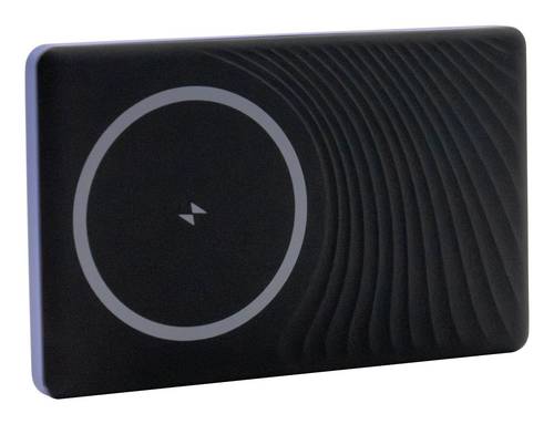 RealPower Powerbank 5.000 mAh USB PD, Qi Wireless Charging, Magsafe USB-C PD Blau