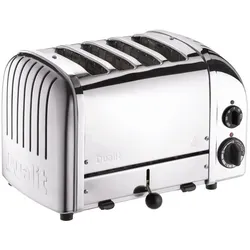 Dualit Chrom 4er Vario New Generation, Toaster, Silber