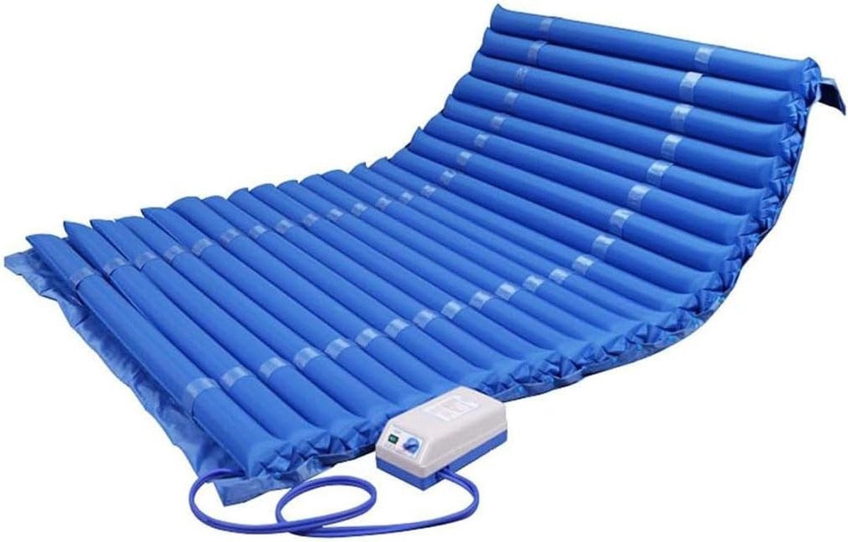 Anti-decubitus matras grijs - Drukverlichtingsmatras ter voorkoming van doorliggen - Breedte: 150 cm