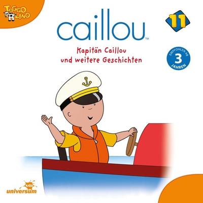 Caillou - Folgen 131-142: Kapitän Caillou - , Audio, 4013575900428