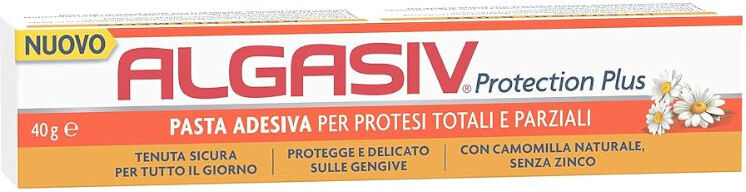 Algasiv Protection Plus Paste Adhesive Dental Prosthesis 40 gr