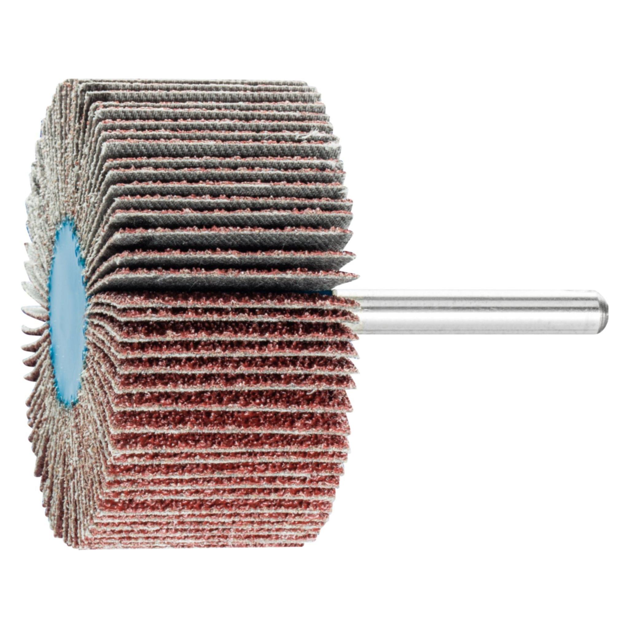 Pferd Fächerschleifer Ø60xH30mm Körnung 40 Aluminium Schaft-Ø 6 mm (40) (44509046)