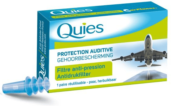 Outras Marcas Quies Avião Tampão Auriculares Antipressão x2