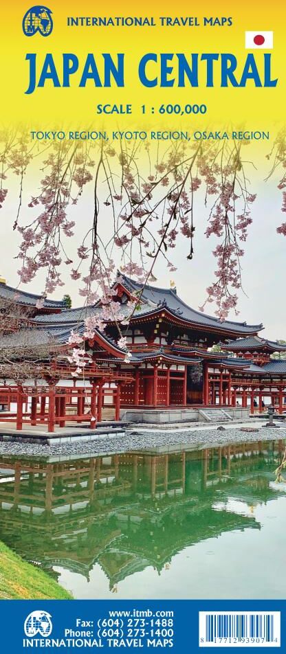 Carte de voyage - Japon Central   ITM