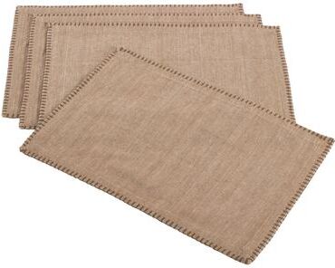 Saro Lifestyle Whip-stitched Cotton Placemat (Set of 4)