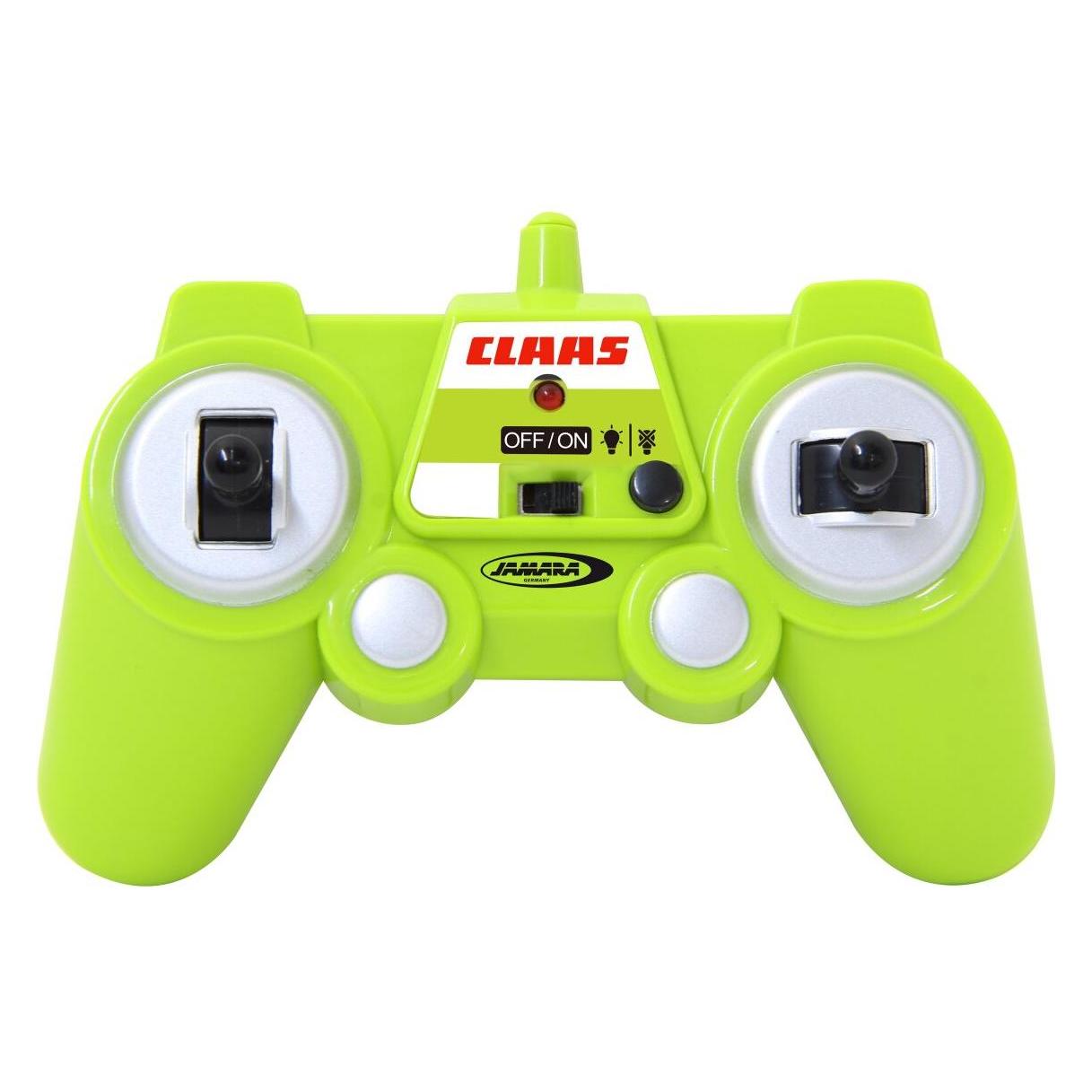 Grün Sender Claas Arion 660 mit Kippanhänger 1:24 2,4GHz (60272043)