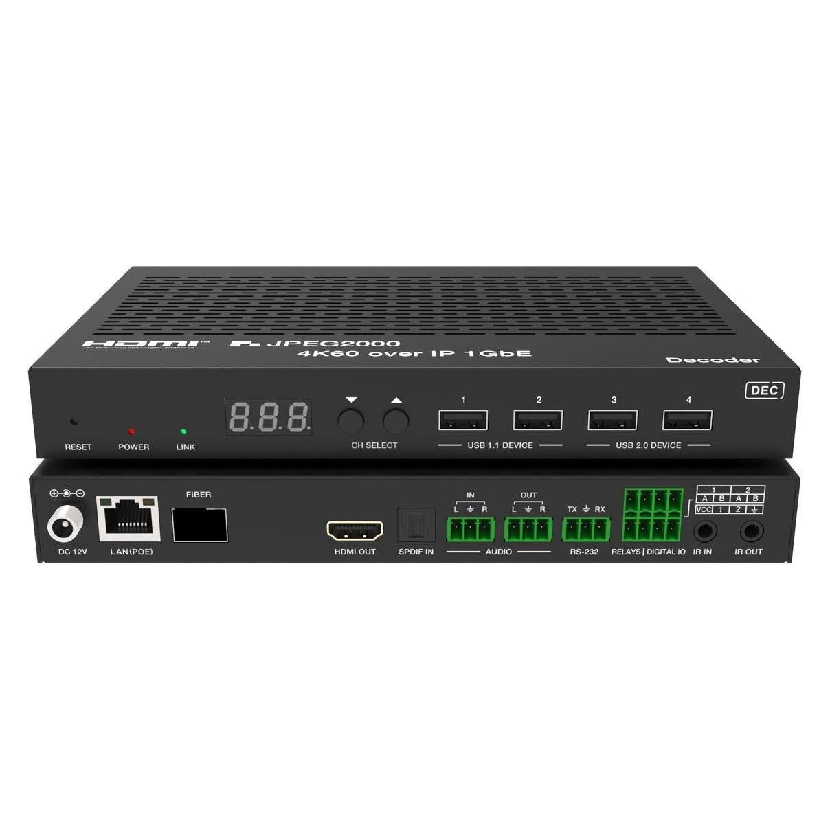 Vivolink AV over IP 4K60Hz JPEG2000 (VLVWIP2000-DEC)