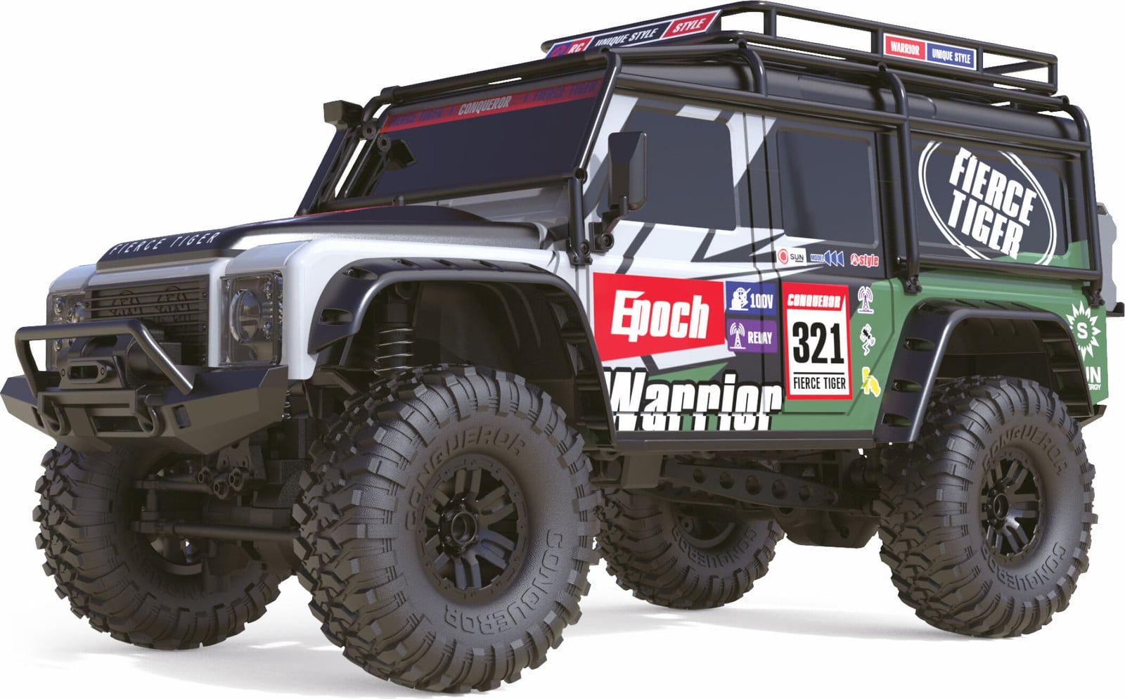 AMEWI RC Auto Dirt Fierce Tiger Crawler met 1500mAh LiIon accu