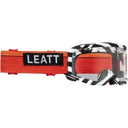 Leatt, Herren, Sportbrille, Velocity 4.0 Mtb X-Flow Brille (Black, Red, Weiss), Schwarz, Mehrfarbig