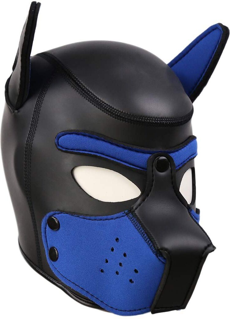 Kinky Puppy Cagoule PUPPY Neoprène Bleu