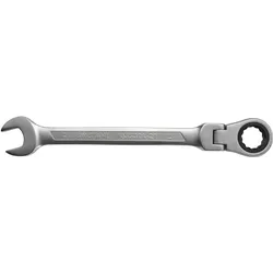 SW-Stahl, Schraubenschlüssel, 03530L-21 Gabelringratschenschlüssel 21 mm I Ringschlüssel mit Gelenk I 72 Zähne I Maulschl (21 mm)