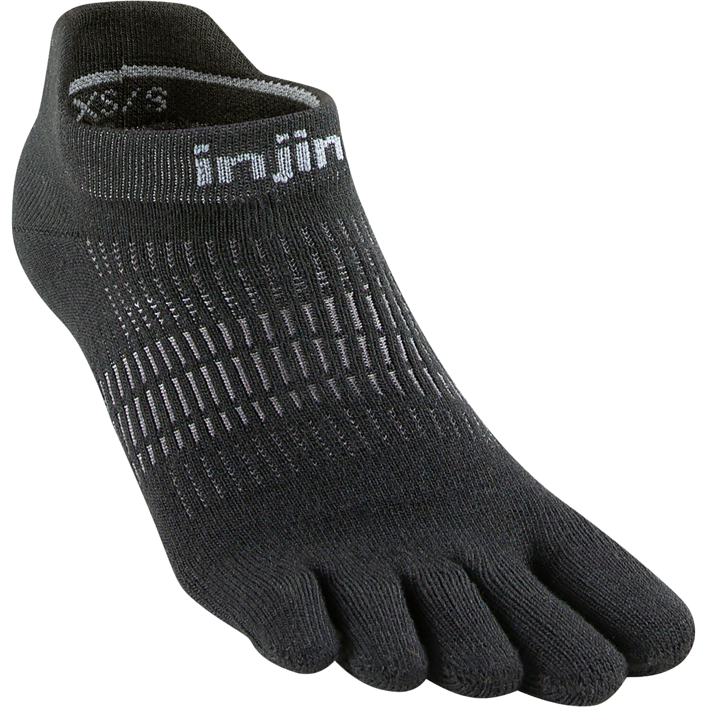 Injinji Run Lightweight No-Show Damen Laufsocken schwarz Größe 35 Trailrunning | Laufen Elastisch