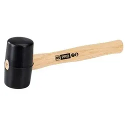 RS PRO, Hammer, Gummi Schonhammer, Gummi 700 g, Ø 65 mm (700 g)