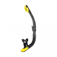 Mares Schnorchel Ergo Dry - Farbe Schwarz - Gelb