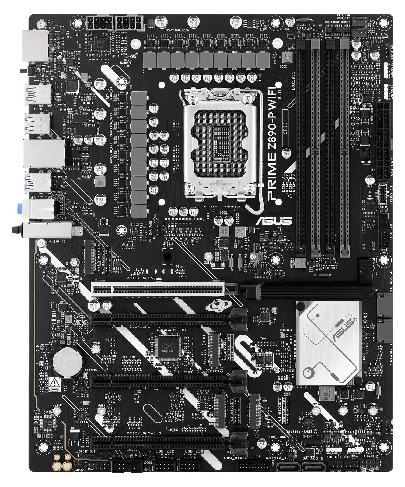 ASUS PRIME Z890-P WIFI ATX moederbord met Intel Z890 LGA 1851 Socket V1