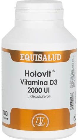 Equisalud Holovit Vitamina D3 2.000 UI 180 caps