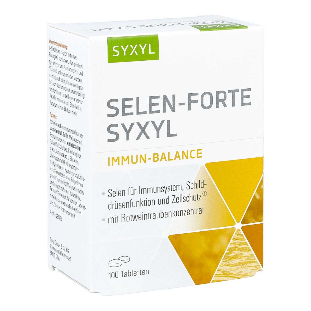 MCM KLOSTERFRAU Vertr. GmbH Selen Forte Syxyl Tabletten 06151711