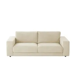 Jette Home Cordsofa  Sila ¦ creme ¦ Maße (cm): B: 230 H: 85 T: 127.0