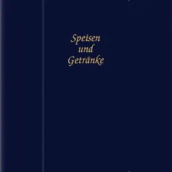 Adina Speisekarte Menümappe 1⁄2 A4 dunkelblau