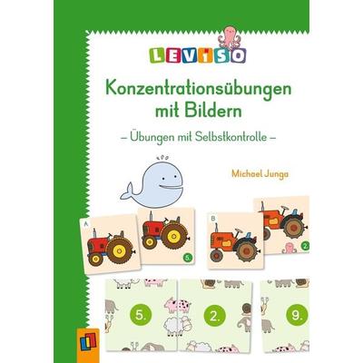 Konzentrationsübungen mit Bildern, Geheftet von Michael Junga, Verlag an der Ruhr, 978-3-8346-6193-7