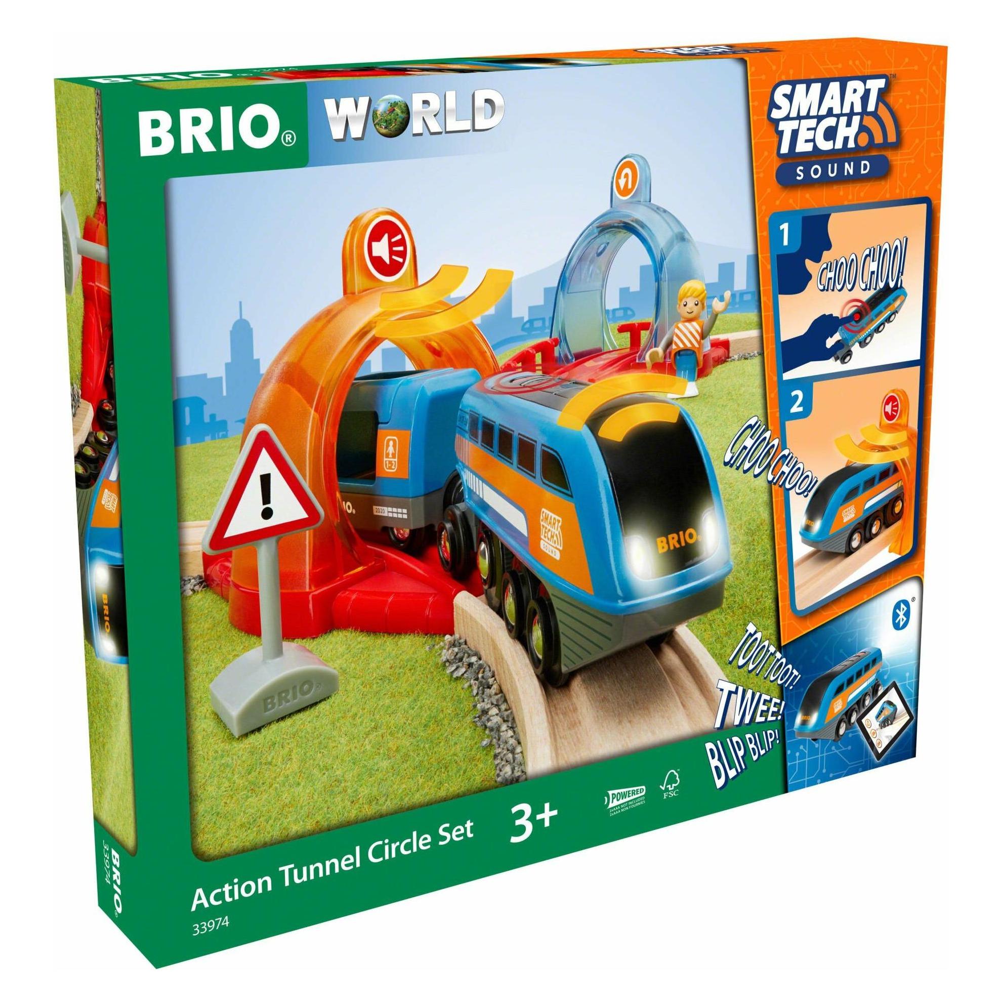 Brio Smart Tech Sound Action Tunnel Kreissatz (33974)