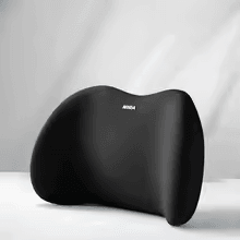 Smart Shopping Spot Memory Foam Car Headrest & Lumbar Support Cushion Comfortable Backrest For Improved Posture lumbar Pillow
