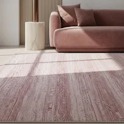 Teppich Kurzflor INN in Rosa, einfarbig, 280 x 370 cm