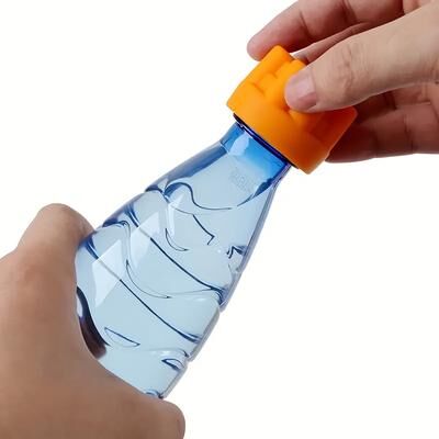 Market Central Easy Grip Travel Bottle Opener For Water Bottles And Twist Caps orange