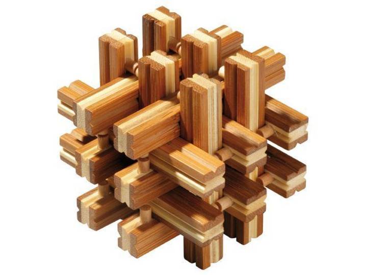 Puzzel Lock Up Bamboe