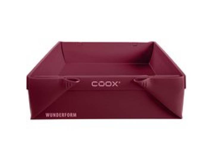 COOX Moule à gâteau en silicone Wunderform SQ (bordeaux)