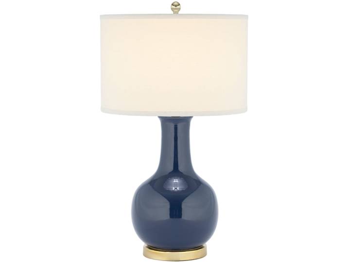 Lampe de table en céramique, marine