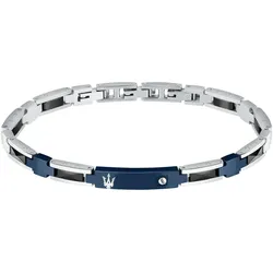 MASERATI - BRACELET - ceramic - BR. BLUE TAG+BLK / 18,5+3 cm
