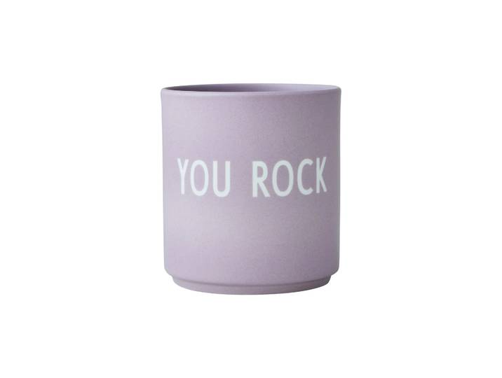 Design Letters Tasse favorite Design Letters 25 cl You rock-lavender