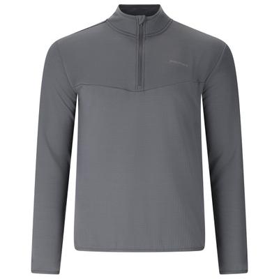 ENDURANCE - Ledger Waffle Melange Midlayer - Fleecepullover Gr XXL grau
