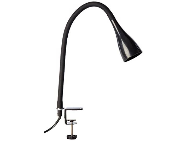 Briloner Leuchten LED Klemmleuchte, Klemmspot, Klemmlampe, Tischleuchte, Anklemmleuchte LED, Tischlampe, Nachttischlampe, Leselampe Bett, Wohnzimmer Tischlampen, Leseleuchte, flexibel